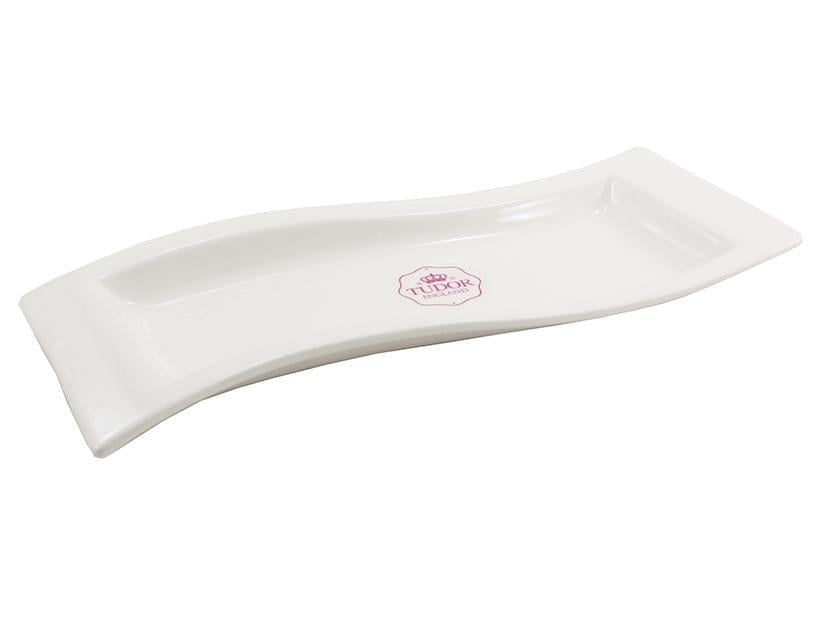 Блюдо порцелянове TUDOR ГЛАДКА прямокутне 28 см (TU0162)