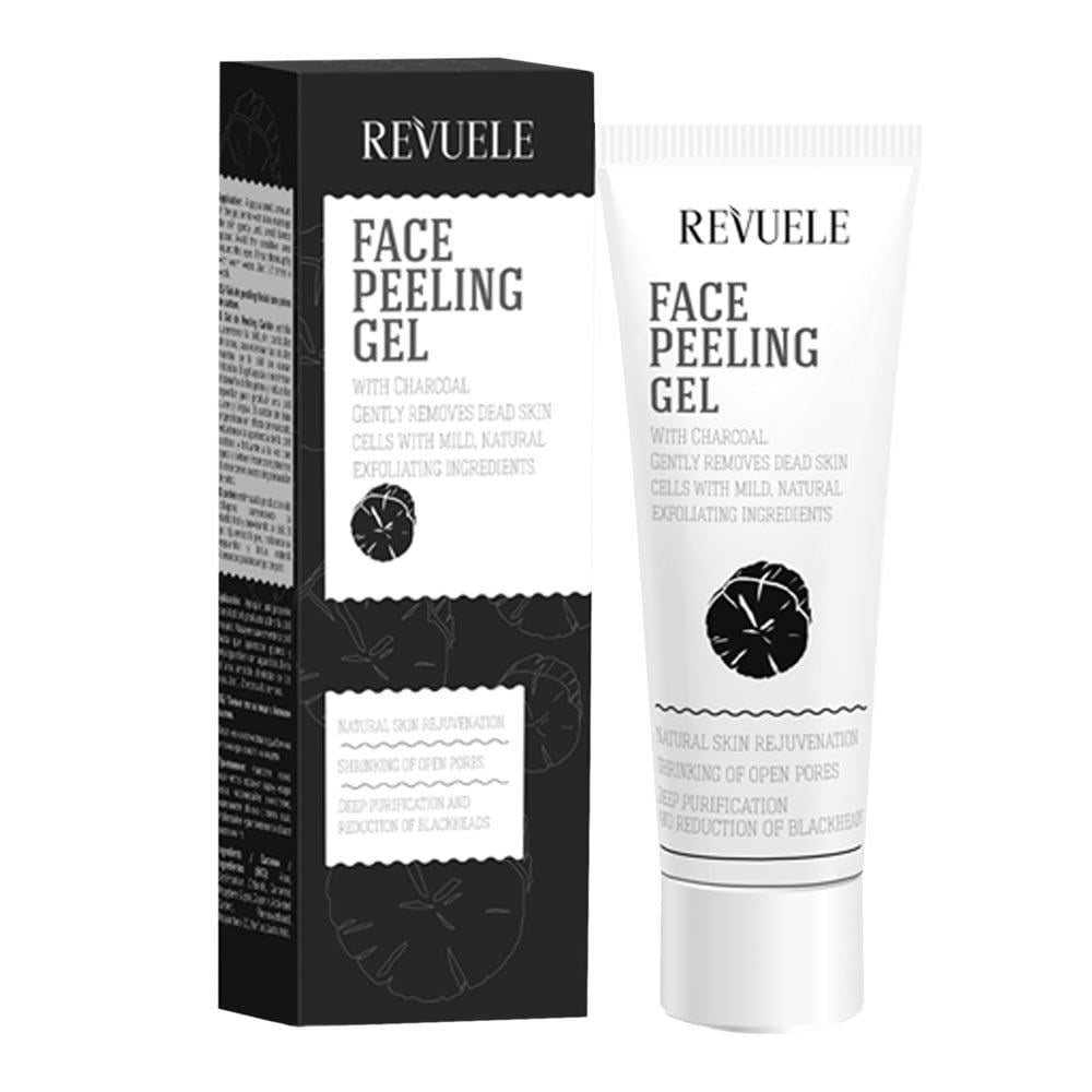 Гель-пілінг для обличчя Revuele з вугіллям 80 мл (5060565100084)