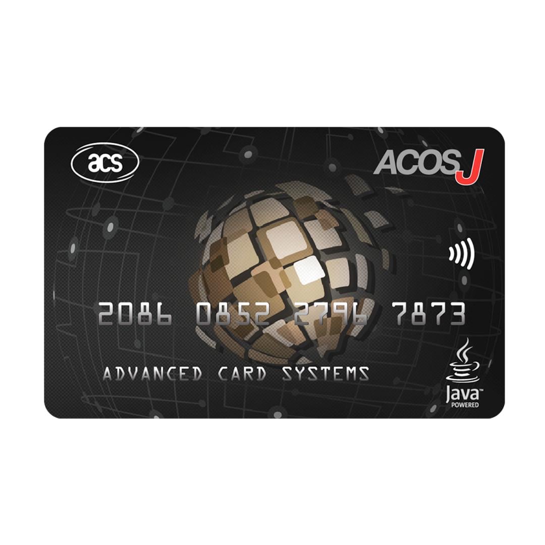 Cмарт-карта контактная ACOSJ Java Card с микропроцессором 5 шт. (02-008)