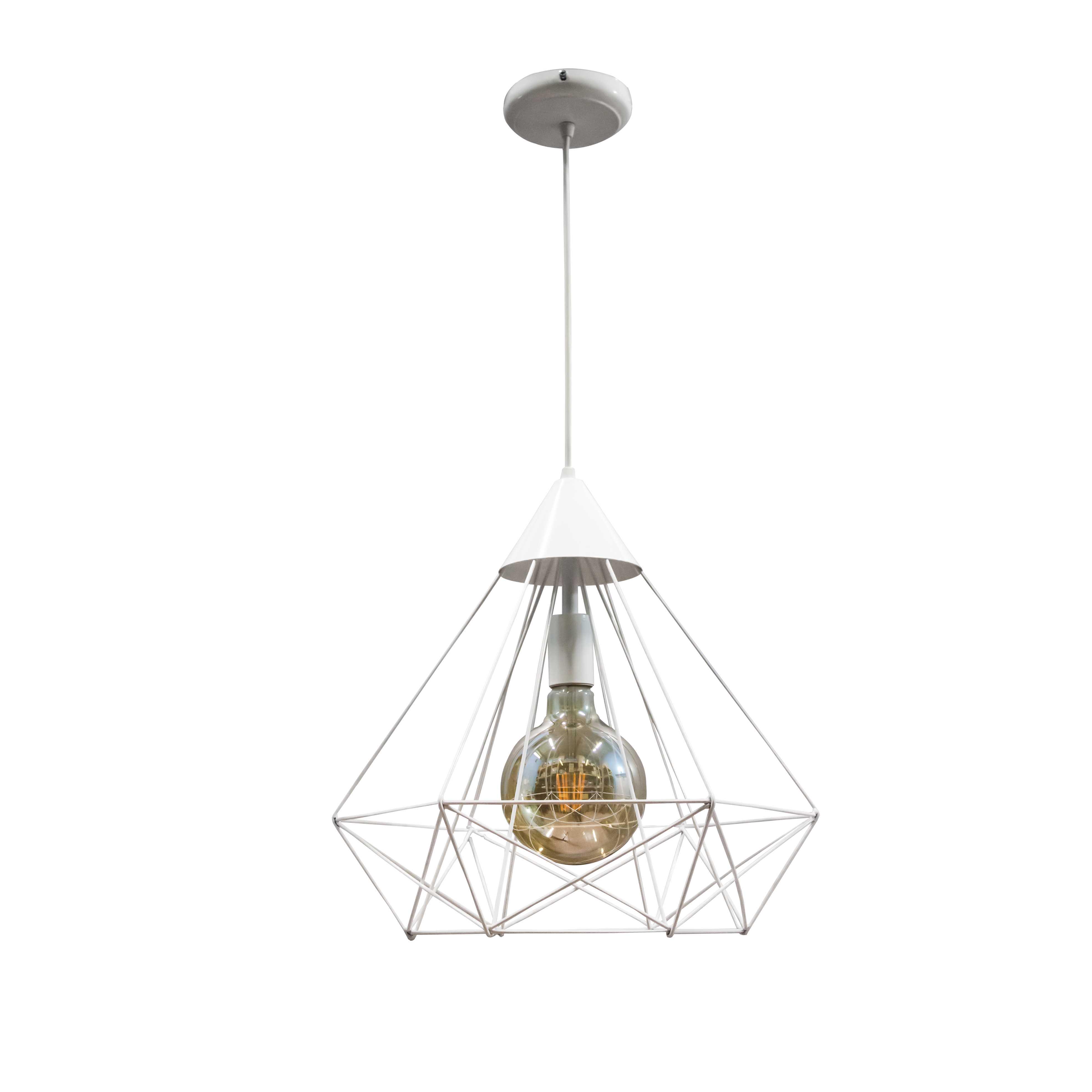Светильник подвесной MSK ELECTRIC Crystal NL 0541 W в стиле лофт