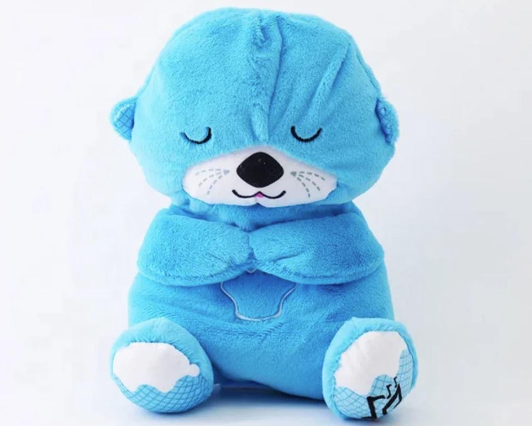 М'яка іграшка музична Спляча видра VEN-00132 Blue