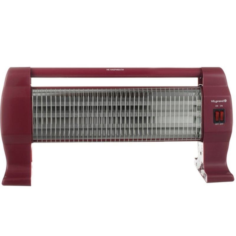 Инфракрасный обогреватель ViLGrand VQ4812R 1200W Red (tf7584) - фото 3 Инфракрасный обогреватель ViLGrand VQ4812R 1200W Red (tf7584) - фото 3