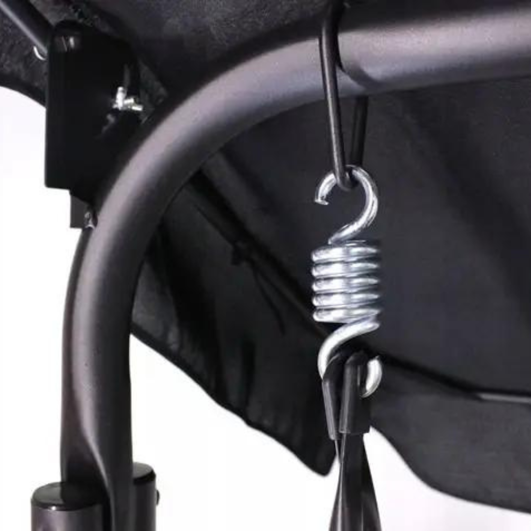 КачелЯ садовАЯ трехместнАЯ GardenLine KRE5422 с навесом 170x110x153 см Серый (PVO97) - фото 9