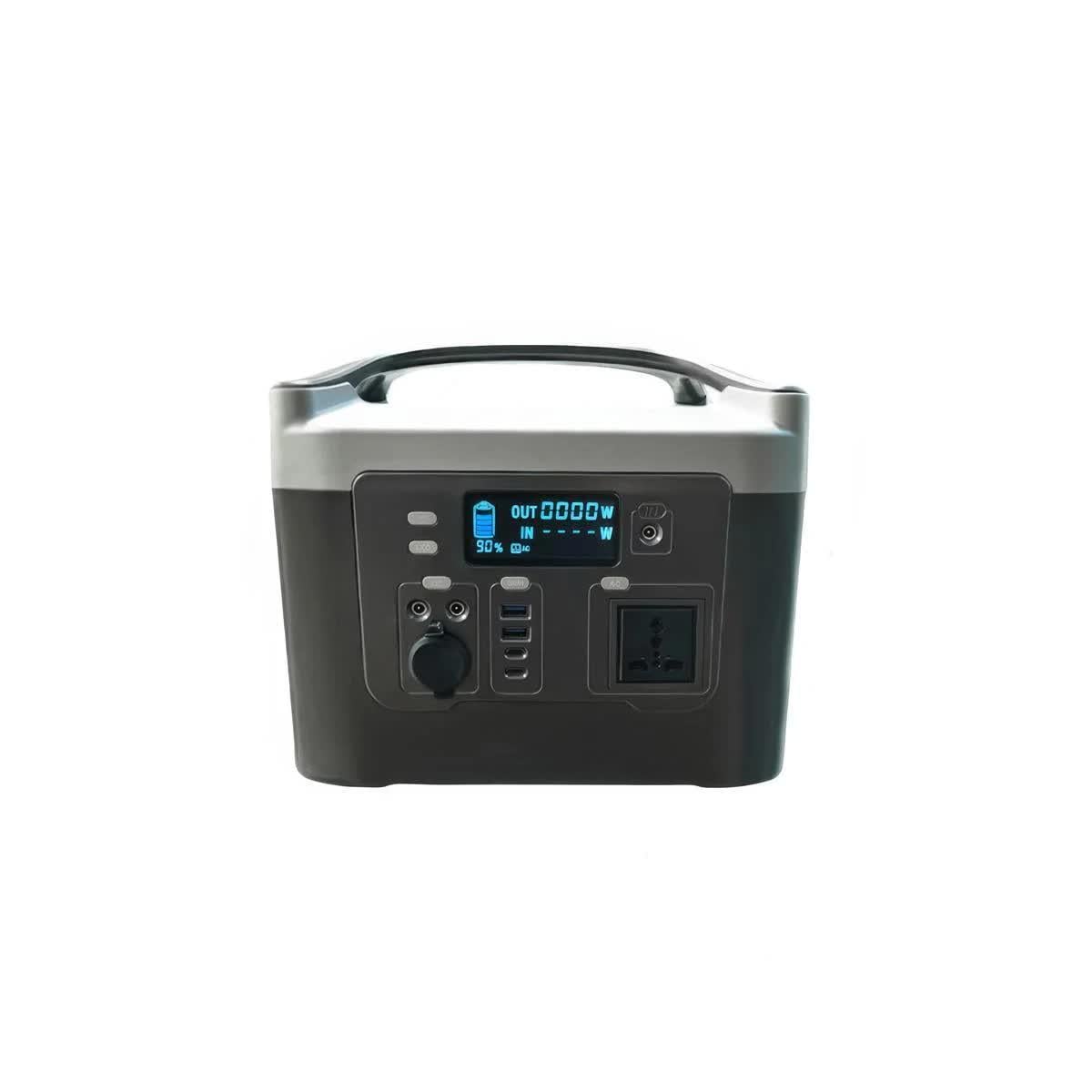 Зарядная станция портативная UKC Sine 800 W 12 V 50 A разъем USB Type-C/USB220 В Black (32173256)
