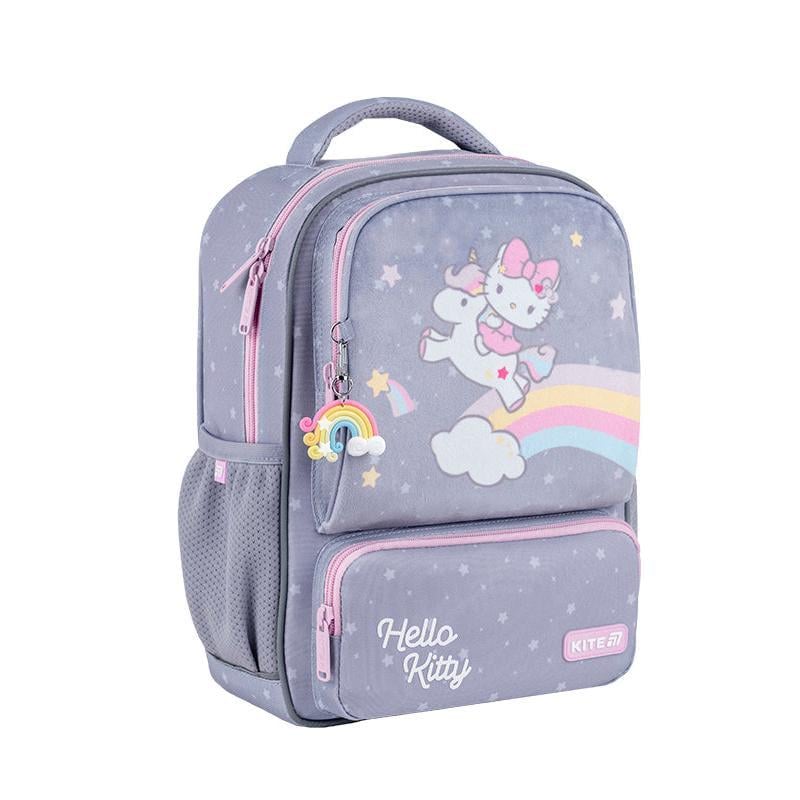 Рюкзак дитячий KITE Kids Hello Kitty 32,5x24,5x9,5 см 8,5 л Сірий (HK25-559XS)