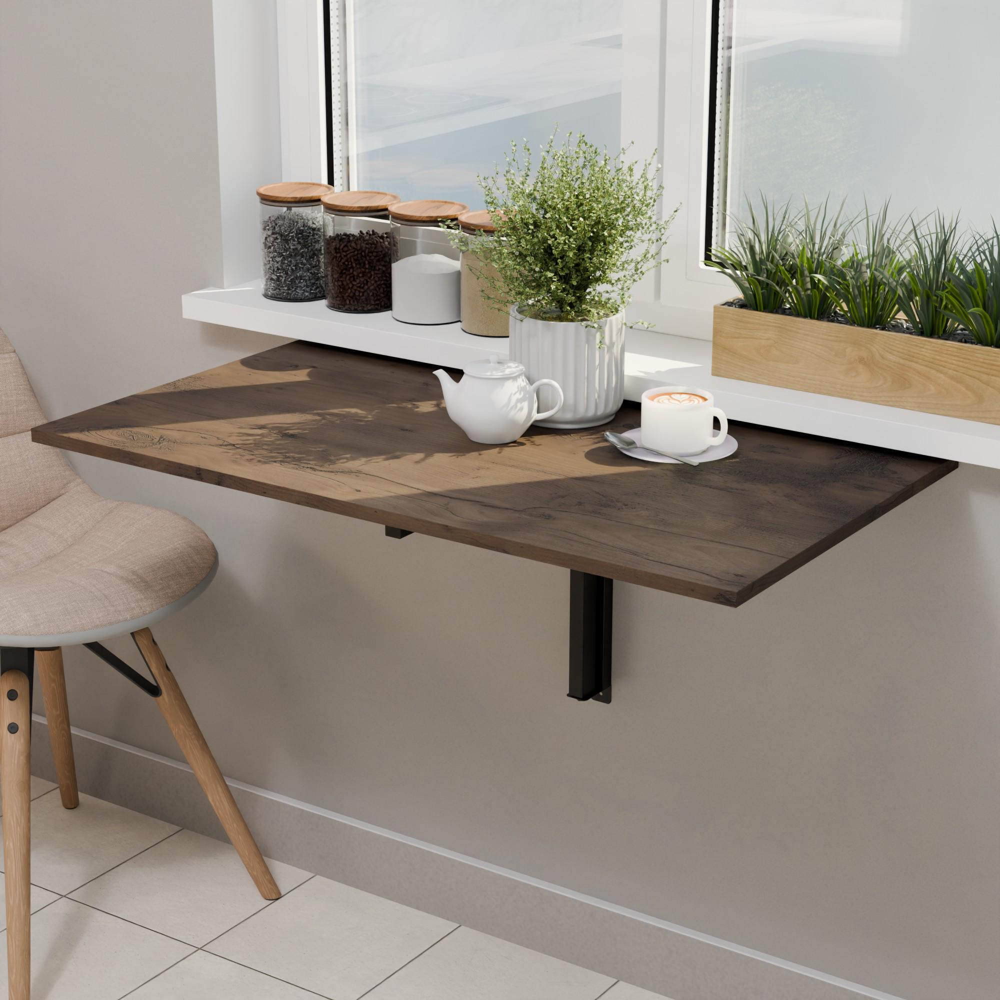 Стол-трансформер обеденный МИНИ Таксус/Черний (971454) Стол-трансформер обеденный МИНИ Таксус/Черний (971454)