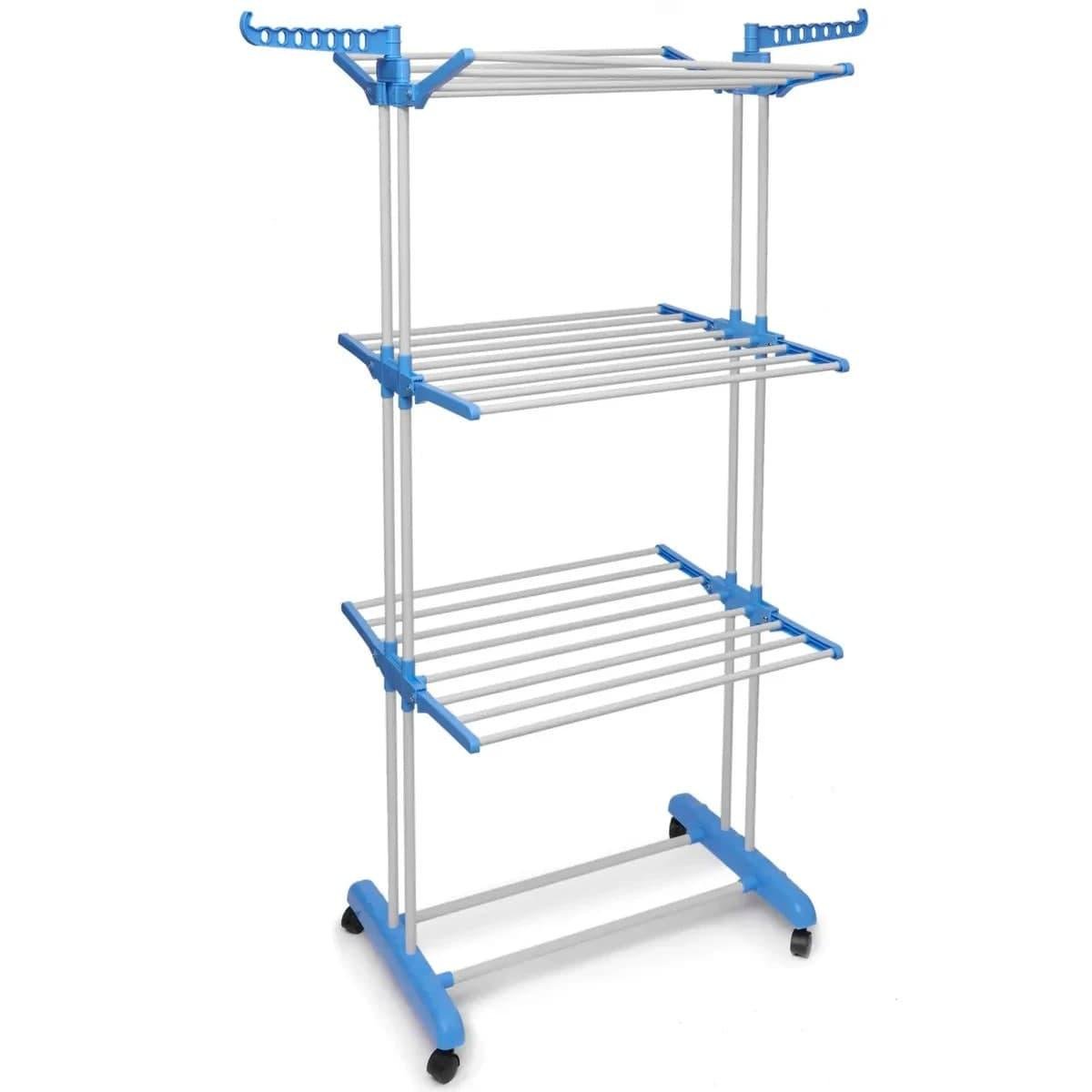 Сушарка для білизни Garment Rack With Wheels 172х73х64 см до 50 кг (9186698)