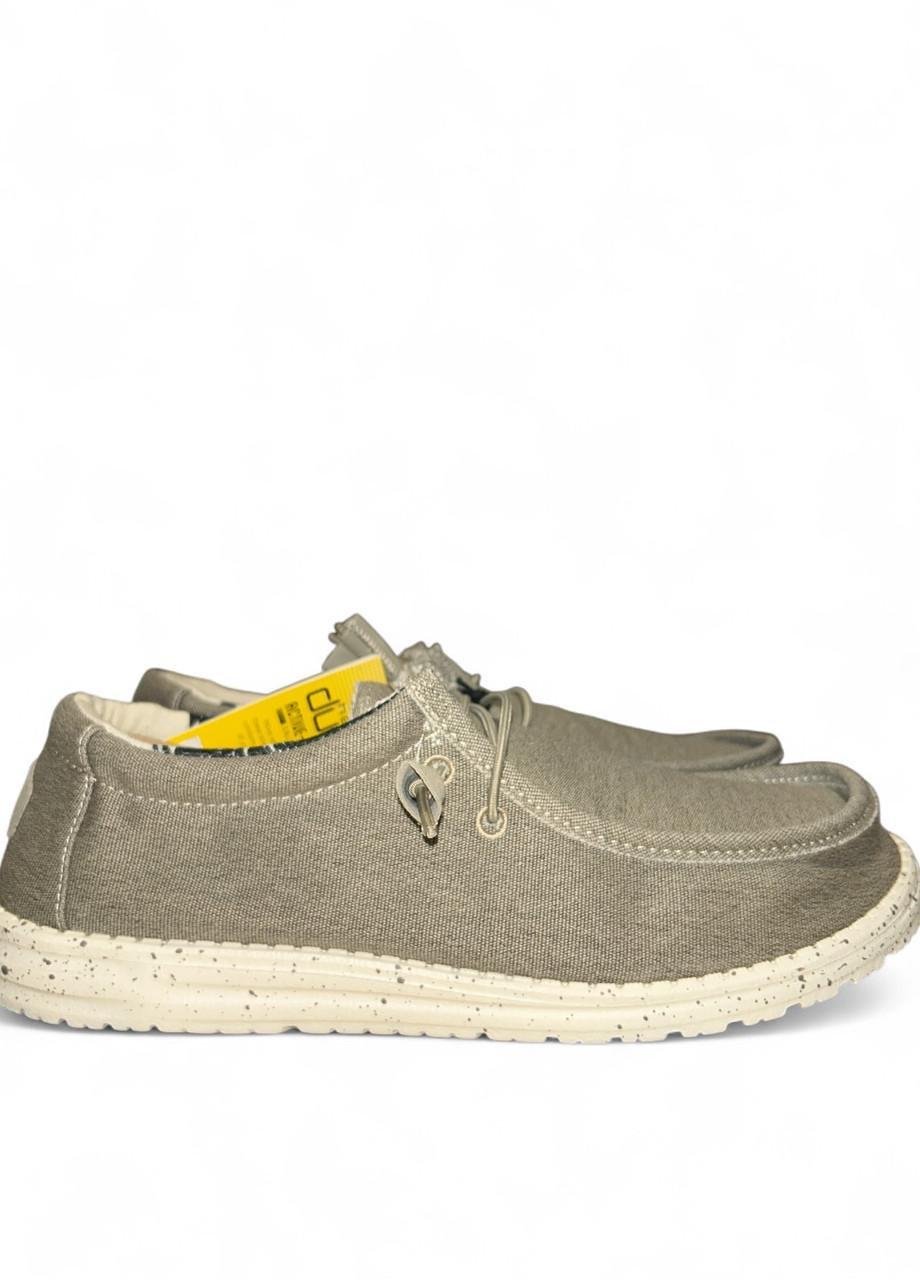 Мокасини чоловічі Hey Dude Wally Stretch 110380500 р. 43 28,2 см Бежевий (2772110990) - фото 3 Мокасини чоловічі Hey Dude Wally Stretch 110380500 р. 43 28,2 см Бежевий (2772110990) - фото 3