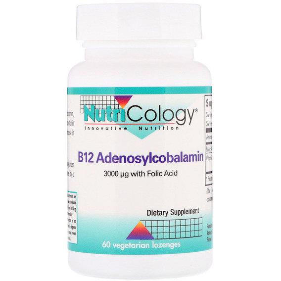 Метилкобаламин Nutricology B12 Adenosylcobalamin 60 Veg Lozenges (ARG-56570) Метилкобаламин Nutricology B12 Adenosylcobalamin 60 Veg Lozenges (ARG-56570)