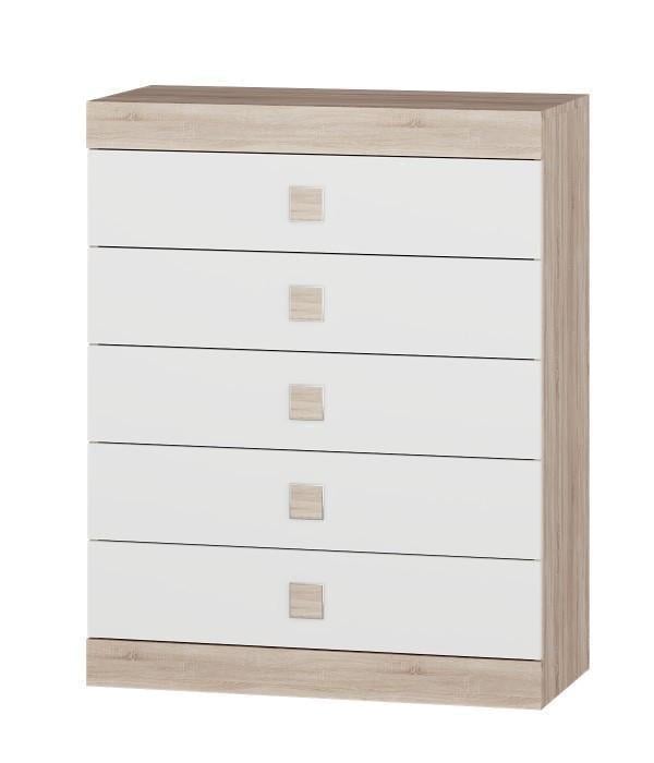 Вітальня Еверест Соната-1 Дуб сонома/Білий (ЕВ20539) - фото 4 Вітальня Еверест Соната-1 Дуб сонома/Білий (ЕВ20539) - фото 4