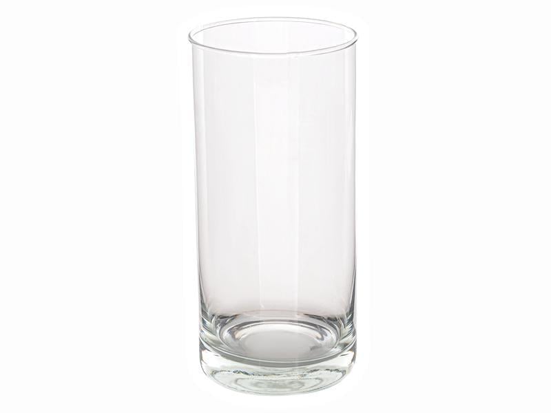 Ваза стеклянная Lefard цилиндр h 19 см d 9 см Прозрачный (804-048)