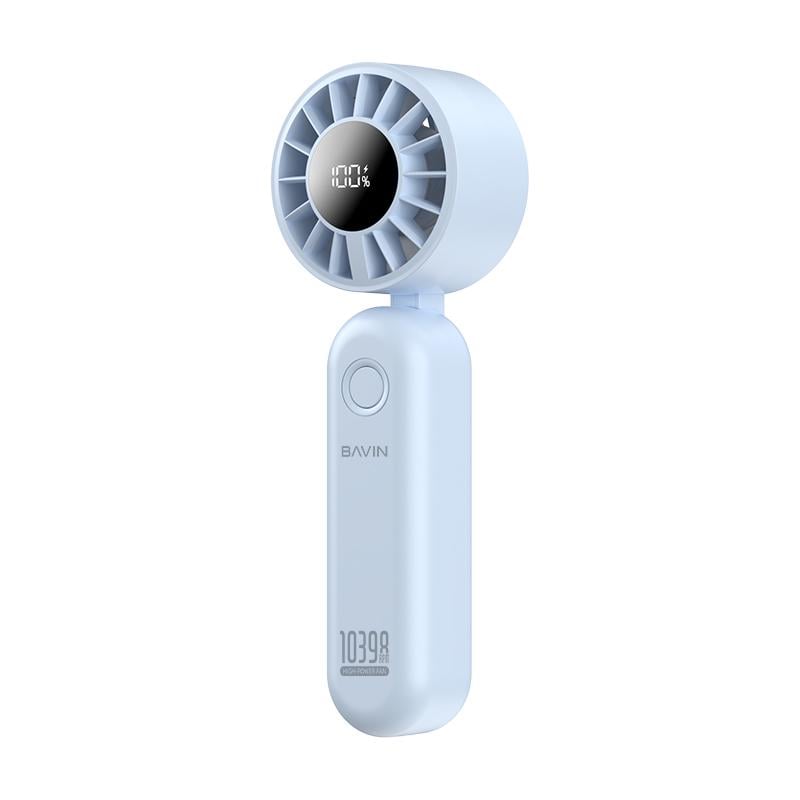 Вентилятор аккумуляторный BAVIN BF-011 TURBO FUN 10398RPM Blue (37135286)