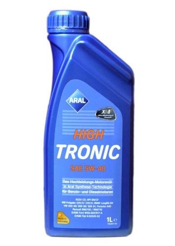 Моторне мастило ARAL HighTronic 5W 40 1 л (AR-1505B4)