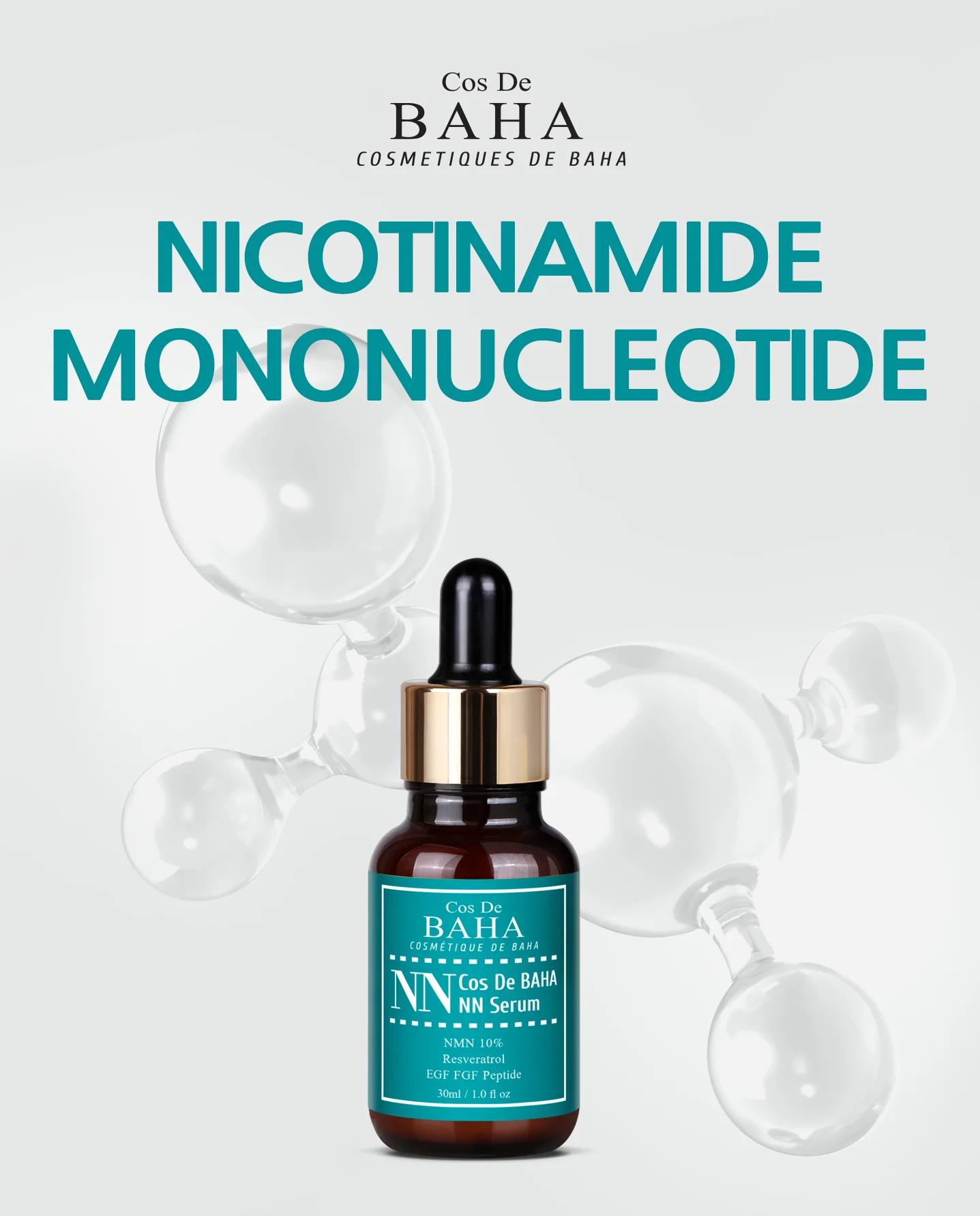 Сироватка Cos de Baha NICOTINAMIDE MONONUCLEOTIDE NMN 10% NN Serum 30 мл - фото 2 Сироватка Cos de Baha NICOTINAMIDE MONONUCLEOTIDE NMN 10% NN Serum 30 мл - фото 2