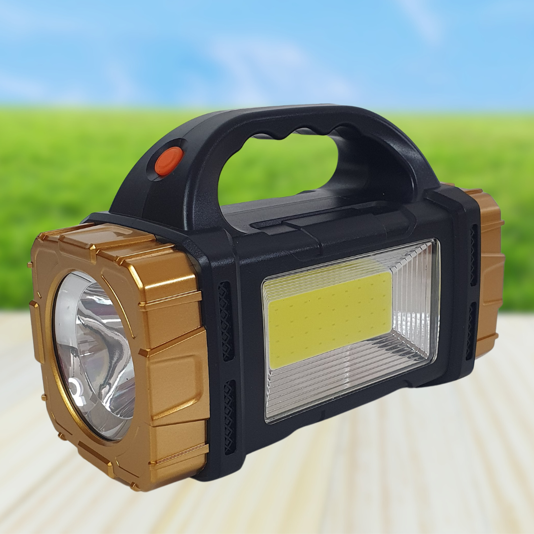 Фонарь ручной беспроводной L98-G22 IP44 LED+COB 25 Вт (20870691) - фото 2 Фонарь ручной беспроводной L98-G22 IP44 LED+COB 25 Вт (20870691) - фото 2