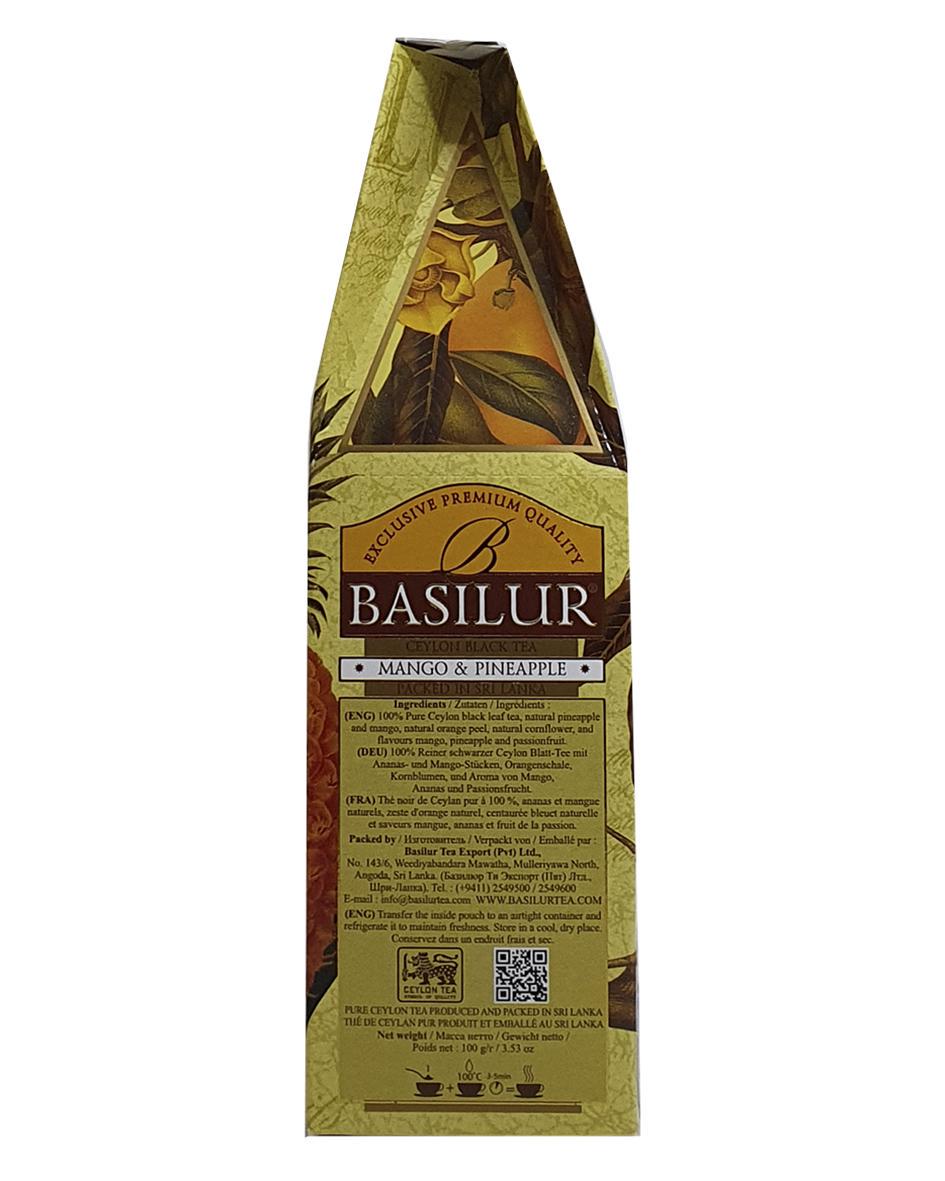 Чай чорний Basilur Магічні Фрукти Манго та Ананас 100 г (55187) - фото 3 Чай чорний Basilur Магічні Фрукти Манго та Ананас 100 г (55187) - фото 3