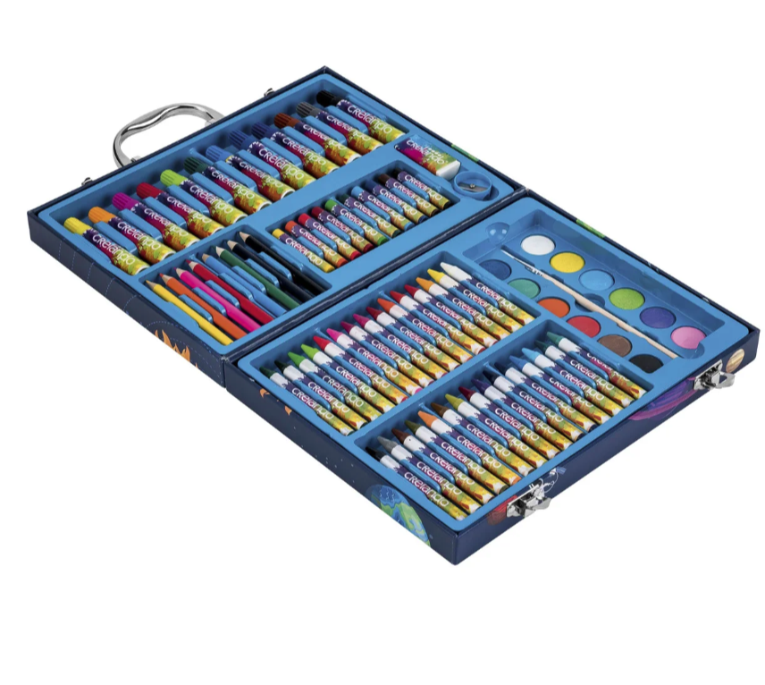 Набір для дітей Crelando фарби/олівці/фломастери (2390630793) Набір для дітей Crelando фарби/олівці/фломастери (2390630793)