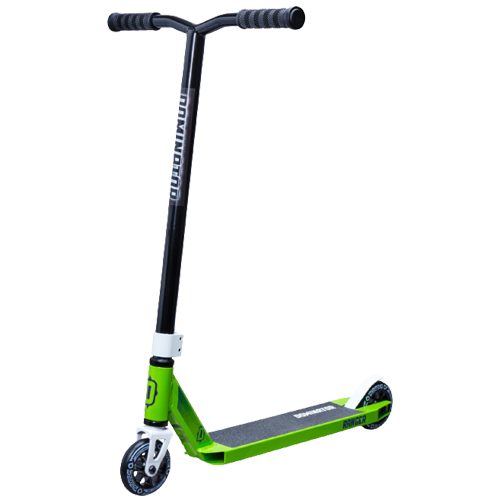 Самокат трюковой Dominator Ranger Pro Scooter без амортизаторов 80x48 см Green (1753603425)