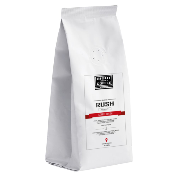 Кофе в зернах Right Now Coffee Rush 250 г