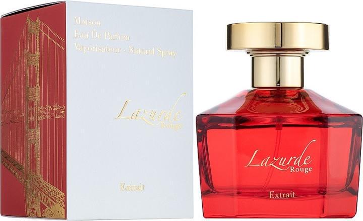 Парфюмированная вода унисекс Fragrance World Lazurde Rouge Extrait 100 мл (24724616)