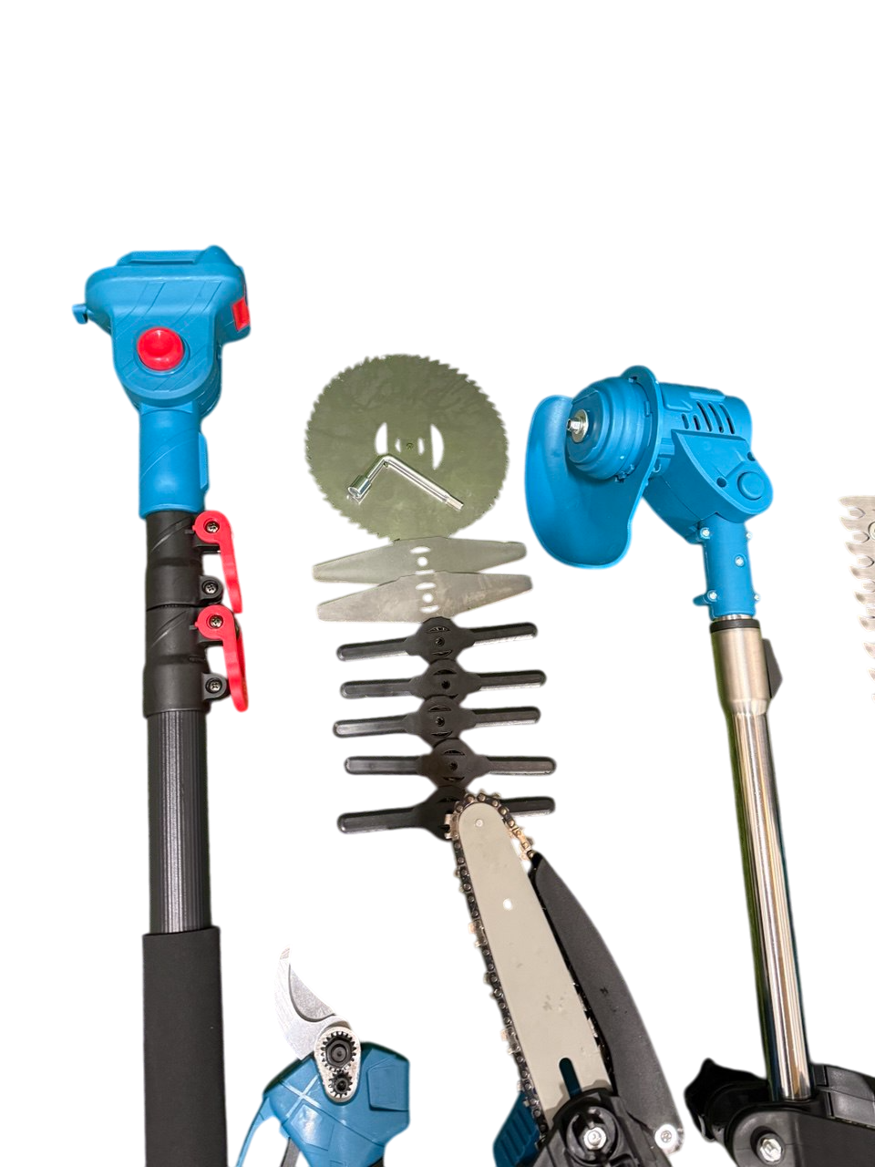 Набір акумуляторний Krafftec 48 V Секатор/Пила/Коса/Повітродувка/Подовжувач/Кущоріз (30069949) - фото 12