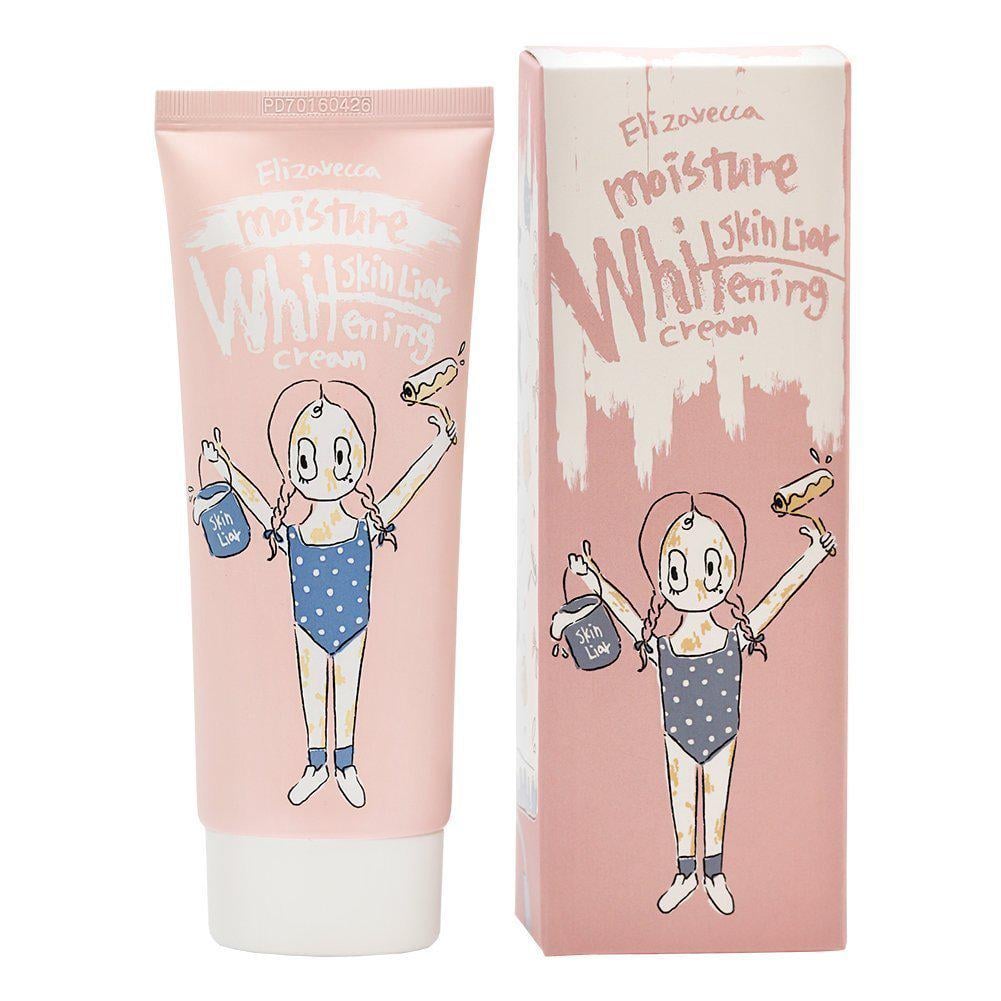 Осветляющий крем Elizavecca Moisture Whitening Skin Liar Cream 100 мл