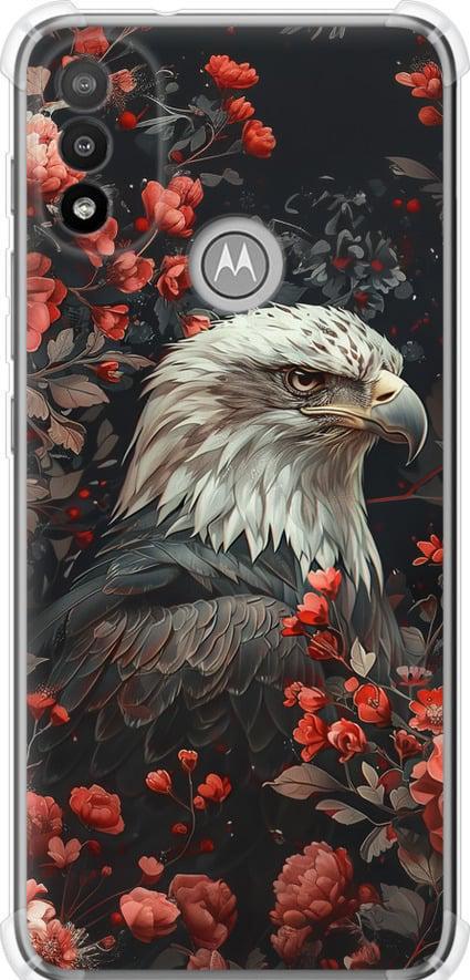 Чехол на Motorola E20 Цветочный страж (6102sp-2509-42517)