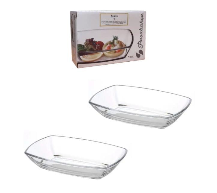 Набор салатников Pasabahce Tokio 54673 140х100 мм 2 шт.