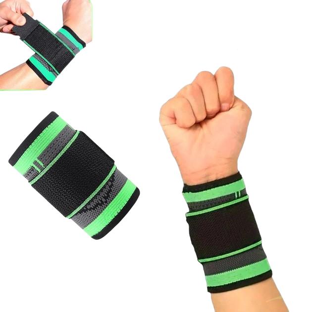 Бандаж компрессионный для кисти pressurized wristbands на липучке (5905) - фото 2