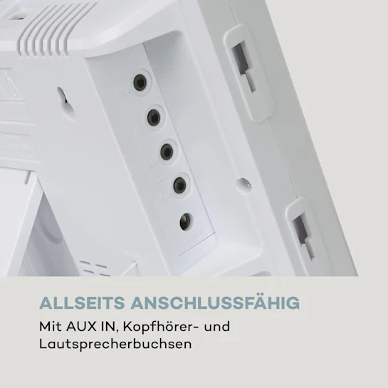 Стереосистема Auna Wallie Microsystem FM USB CD BT Aux - фото 8