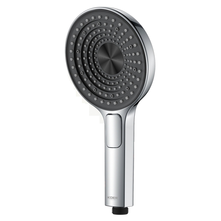 Лейка для душа KOER KP-0403-01 3 режима подачи воды Хром (KR4991)