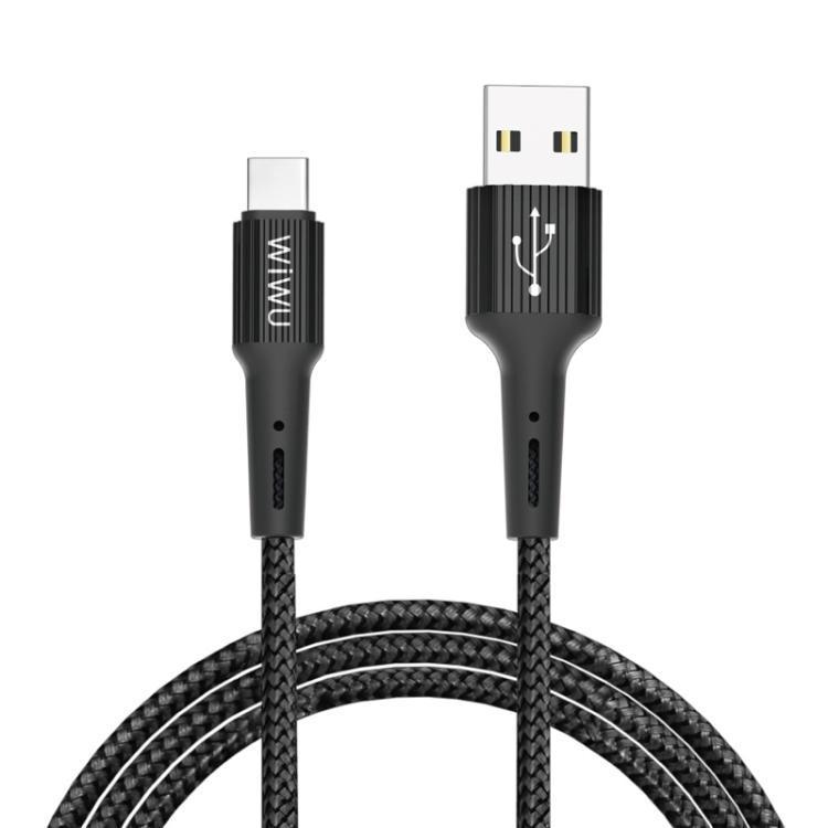 Кабель синхронизации Wiwu Gear G20 Series USB-C 1.2m, Black
