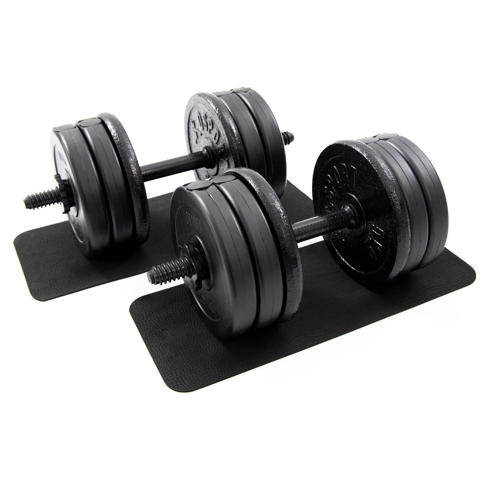 Гантелі набірні-розбірні з регульованою вагою OSPORT Mix 2 шт. по 20,5 кг (OF-0158)