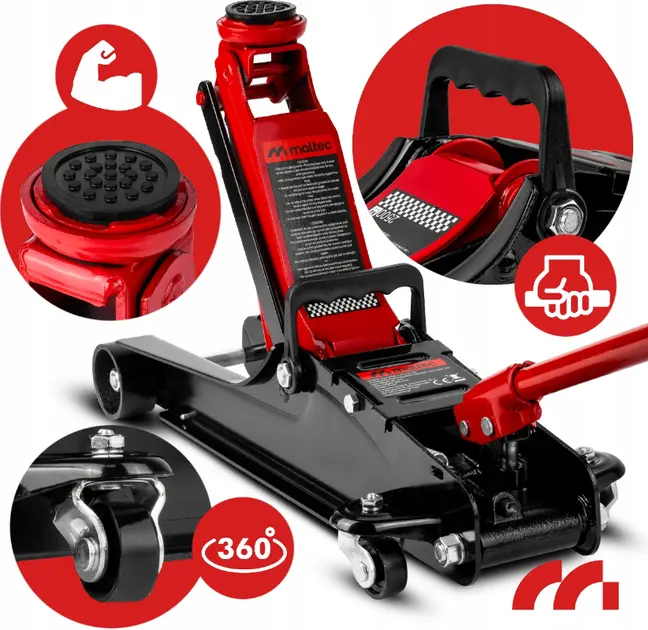 Домкрат гидравлический подкатный низкопрофильный 385 мм 2,5 т - фото 6 Домкрат гидравлический подкатный низкопрофильный 385 мм 2,5 т - фото 6