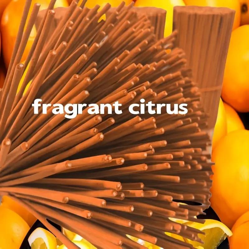 Аромапалочки Цитрус с бамбуковым стержнем 20 шт. Оранжевый (2743667005) - фото 5 Аромапалочки Цитрус с бамбуковым стержнем 20 шт. Оранжевый (2743667005) - фото 5