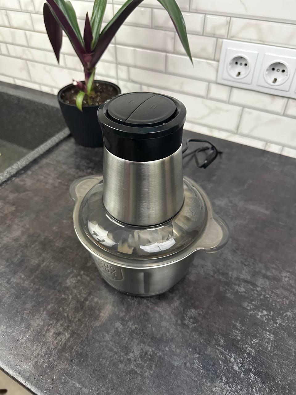 Блендер з металевою чашею 1200 Вт 2 л Чорний - фото 7 Блендер з металевою чашею 1200 Вт 2 л Чорний - фото 7