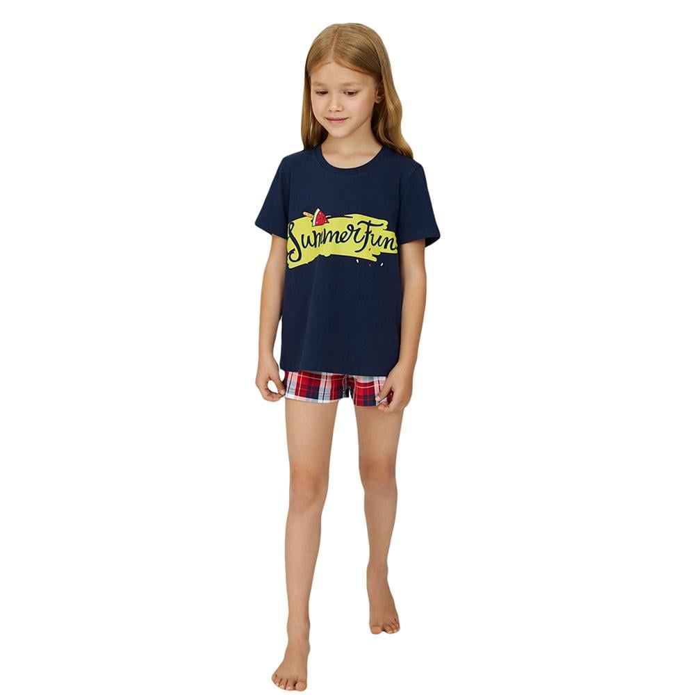 Комплект домашній для дівчинки Ellen 104 см Cиній (GPK 2070/03/02)