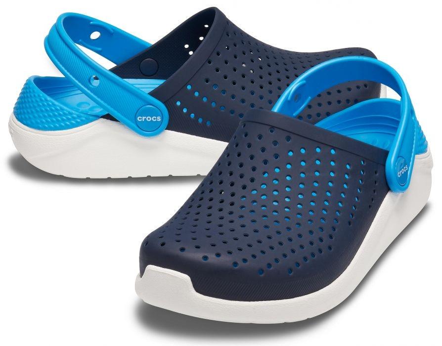 Крокси для хлопчика Crocs Literide Clog Kids Navy/White р. 34/35 Синій (22556) Крокси для хлопчика Crocs Literide Clog Kids Navy/White р. 34/35 Синій (22556)