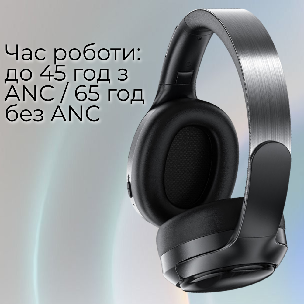 Наушники беспроводные накладные Bluetooth с активным шумоподавлением и микрофоном (ACEFAST H5) - фото 6 Наушники беспроводные накладные Bluetooth с активным шумоподавлением и микрофоном (ACEFAST H5) - фото 6