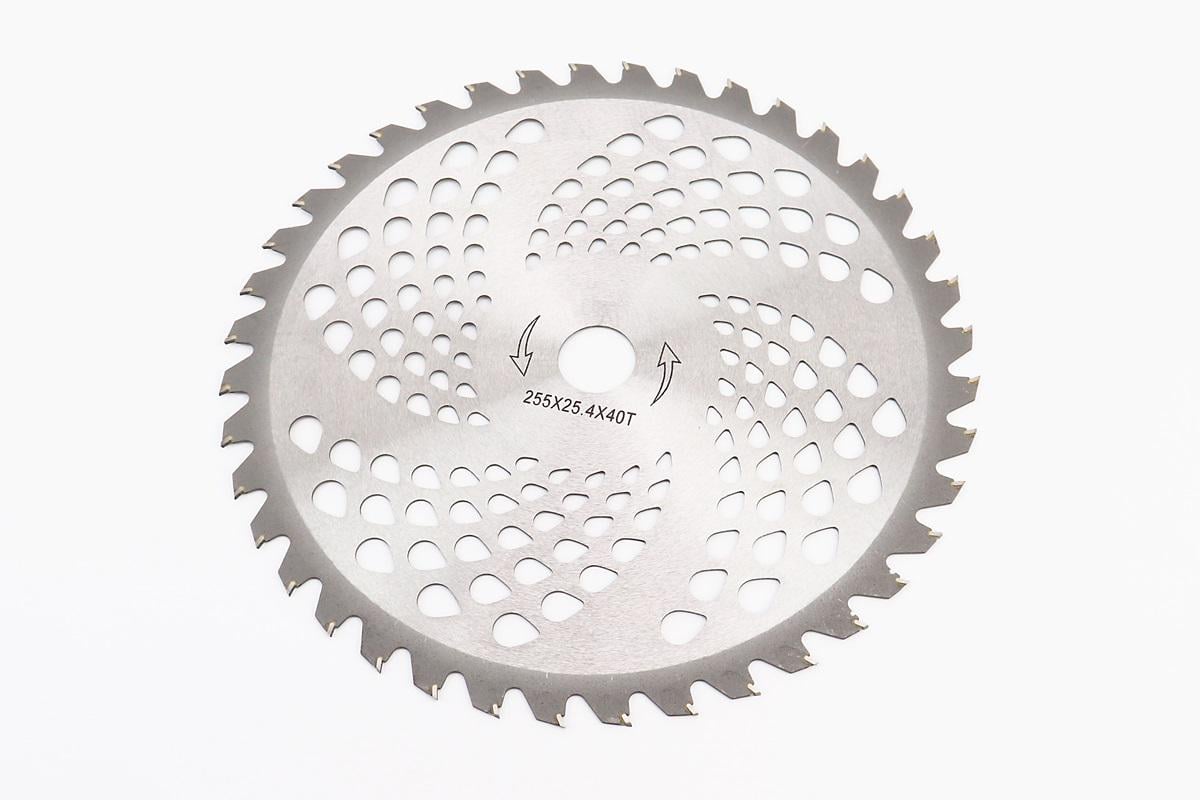 Ніж з побідитовими зубцями до мотокос 40Тх255 мм