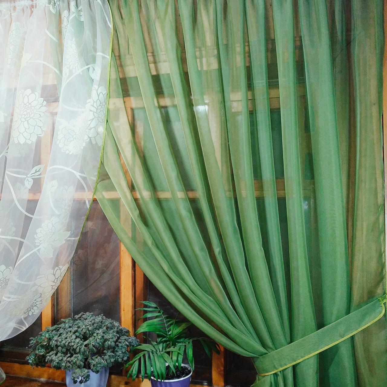 Шторы Вероника Гербера/Хаки (1173369445) - фото 6 Шторы Вероника Гербера/Хаки (1173369445) - фото 6