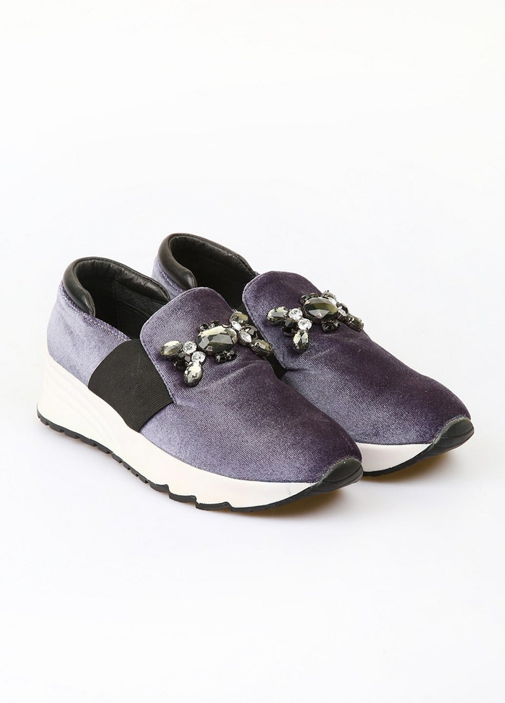 Кроссовки женские Lovely р. 37 Серый (SIV-2071-Gray)
