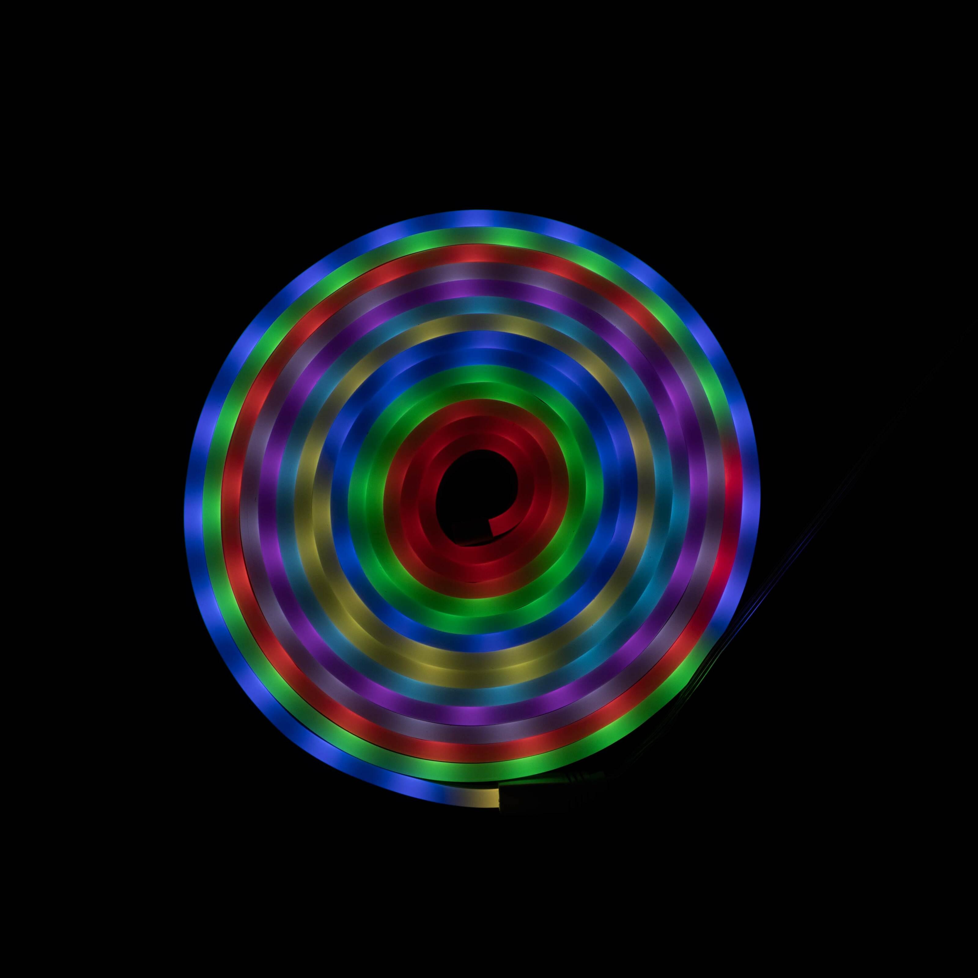 Светодиодная лента неоновая Prolum RGB Full Color готовый набор 5V 6x16 5 м Разноцветный (28522818) - фото 3 Светодиодная лента неоновая Prolum RGB Full Color готовый набор 5V 6x16 5 м Разноцветный (28522818) - фото 3