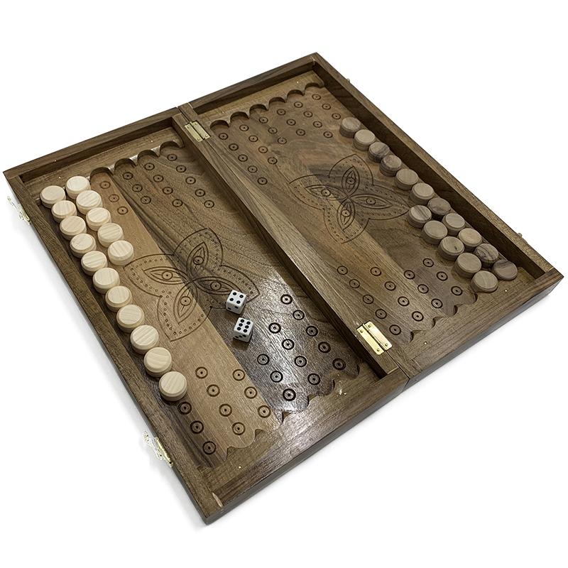 Игра настольная 3в1 Newt Set Game шахматы/шашки/нарды (NR-3535) - фото 3