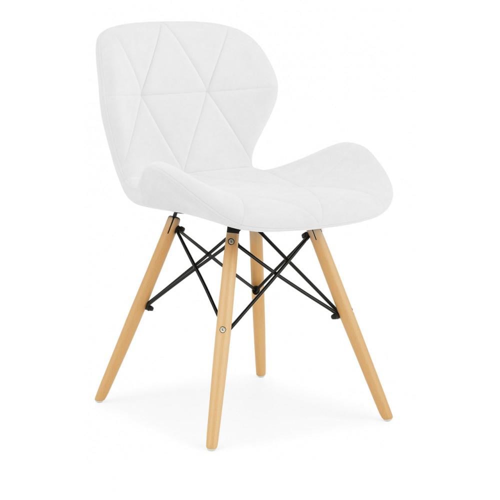 Кресло Bonro B-531 велюр Белый (42401095)