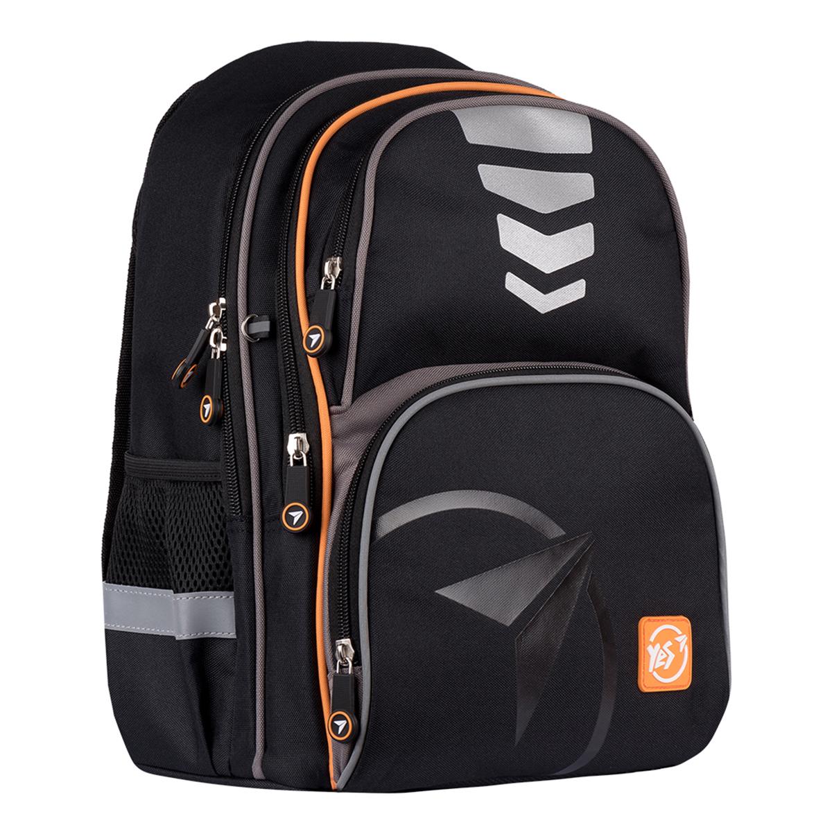 Рюкзак YES S-30 JUNO Yes style с пеналом Черный (555558)