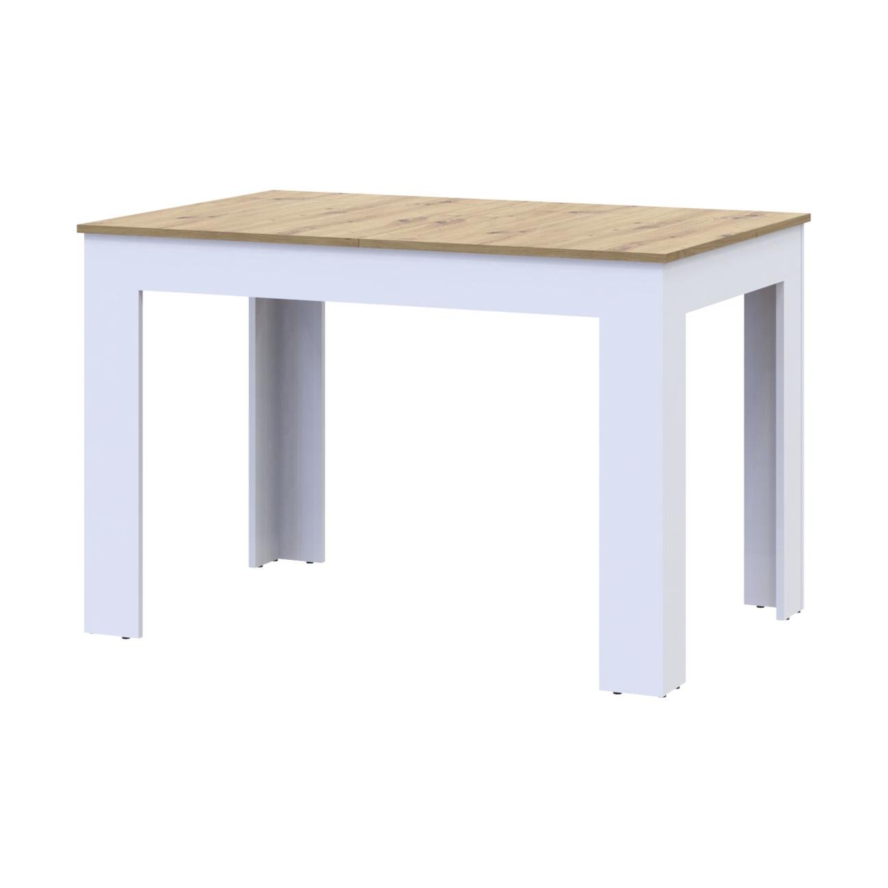 Стол в кухню Doros Флинт 120х80х78 см Белый/Дуб артизан (DRS-011442) - фото 6