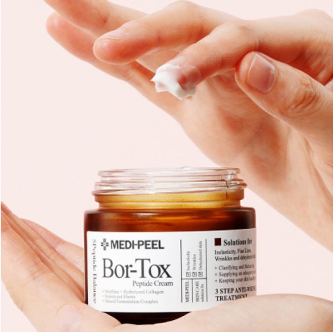 Лифтинг-крем для лица с пептидами Bor-Tox Peptide Cream Medi-Peel 50 мл (8809409347455) - фото 3