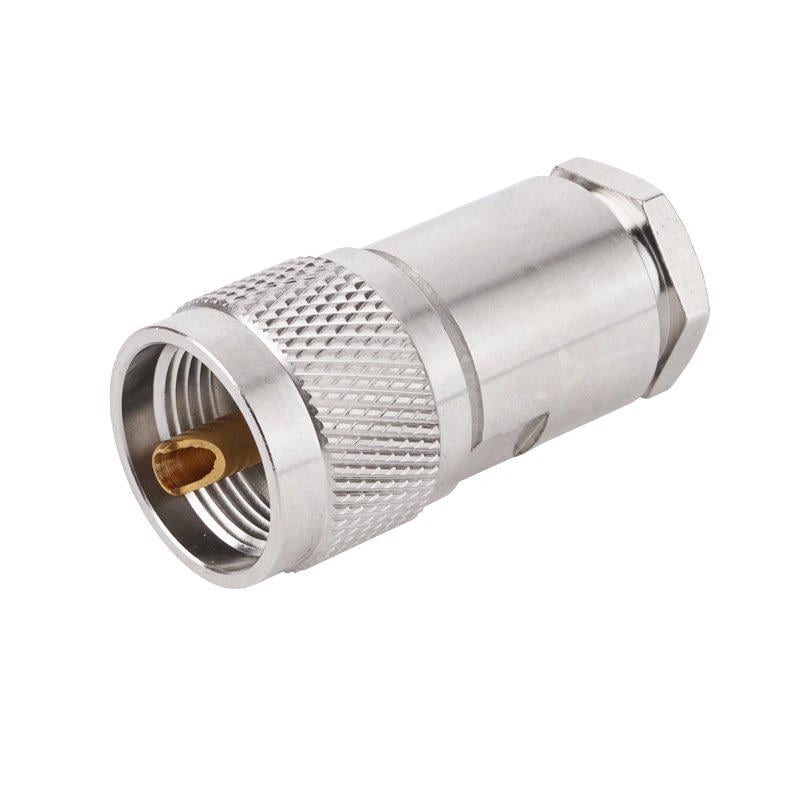 Штекер UHF на кабель RG-213 прижимной (A144015) Штекер UHF на кабель RG-213 прижимной (A144015)