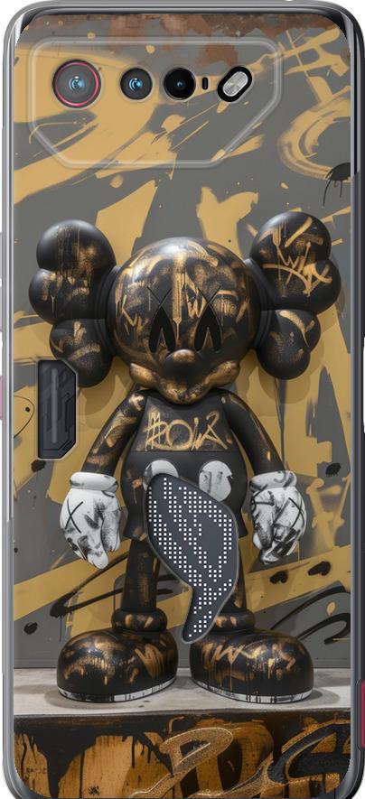 Чехол на Asus Rog Phone 7 Bronze kaws (6097u-3405-42517)